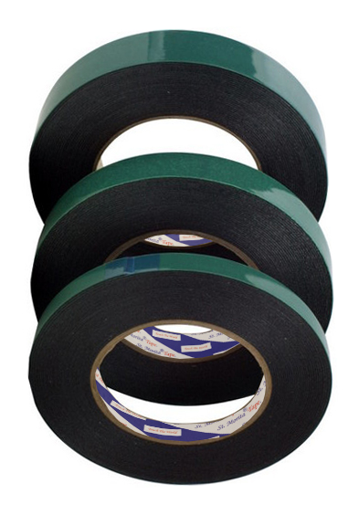 Black Double Side Tape PE Foam - Rubber